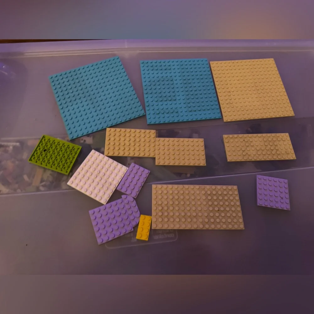 LEGO large base pieces 14 total pieces